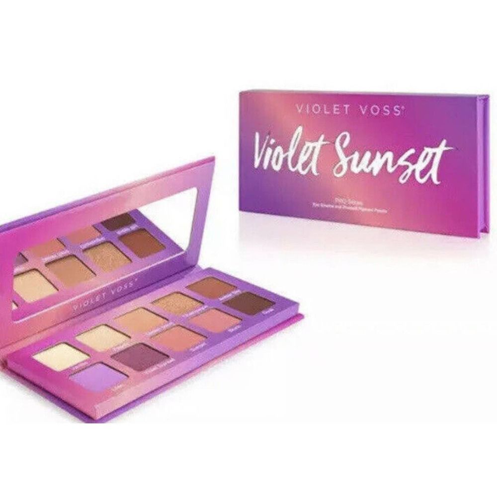 Violet Voss Violet Sunset Eye Shadow Palette 10 Shades $36 Full Size NIB